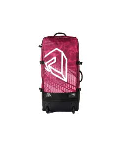 Aqua Marina Premium Luggage Bag - RASPBERRY with rolling wheel 90L